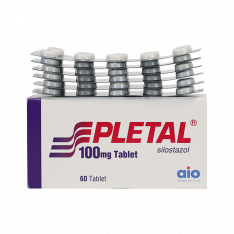 Плетал (Плетакс, Цилостазол) таб. 100мг №60