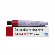Дитранол Derobin (аналог Миканол, Псоракс, Антралин) мазь1,15% 30г