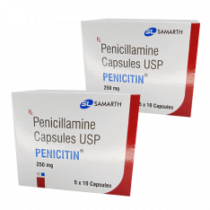 Пеницилламин Купренил аналог Penicitin 250мг табл. №100