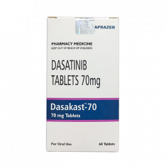 Дазатиниб (Dasakast) :: полный аналог Спрайсел :: 70мг табл. №60