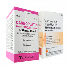 Карбоплатин Kocak / Womastin / Carplatu 10мг/мл 45мл (450мг) фл. №1