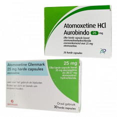 Атомоксетин 25 мг Европа :: Аналог Когниттера :: Glenmark / Aurobindo капс. №30