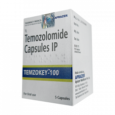 Темозоломид 100 мг Temzokey капс. №5