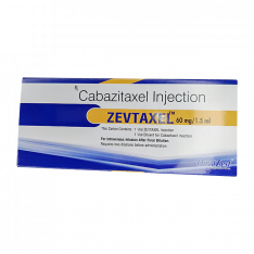 Кабазитаксел Джевтана полный аналог :: Zevtaxel 40мг/мл 1,5мл (60мг) №1